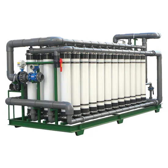 Система ультрафильтрации воды для очистки сточных вод на заводе в Мексике, цена 150 тонн