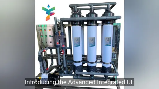 Усовершенствованная система очистки воды с помощью ультрафильтрации и обратного осмоса